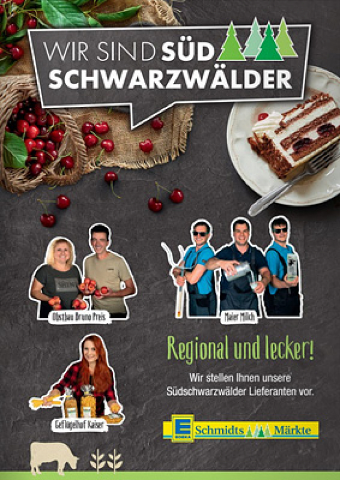 Broschüre "Ich bin Südschwarzwälder" / Schmidts Märkte GmbH
